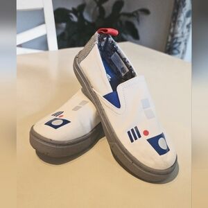 *Rare* Disney Store Exclusive Worn Once Toms Star Wars Slip On Kids Unisex Shoes